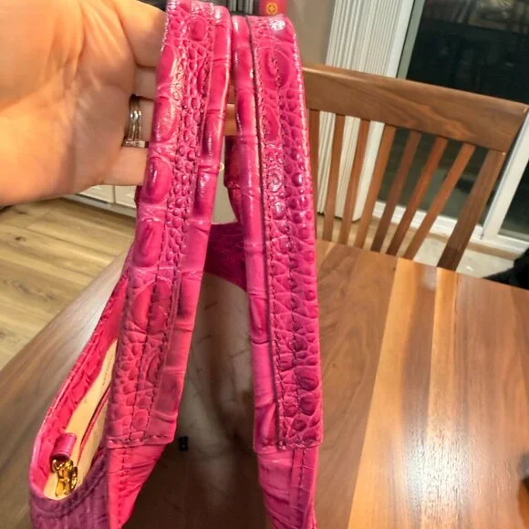 EUC Pink/Fuchsia Brahmin shopper tote. - Picture 13 of 14